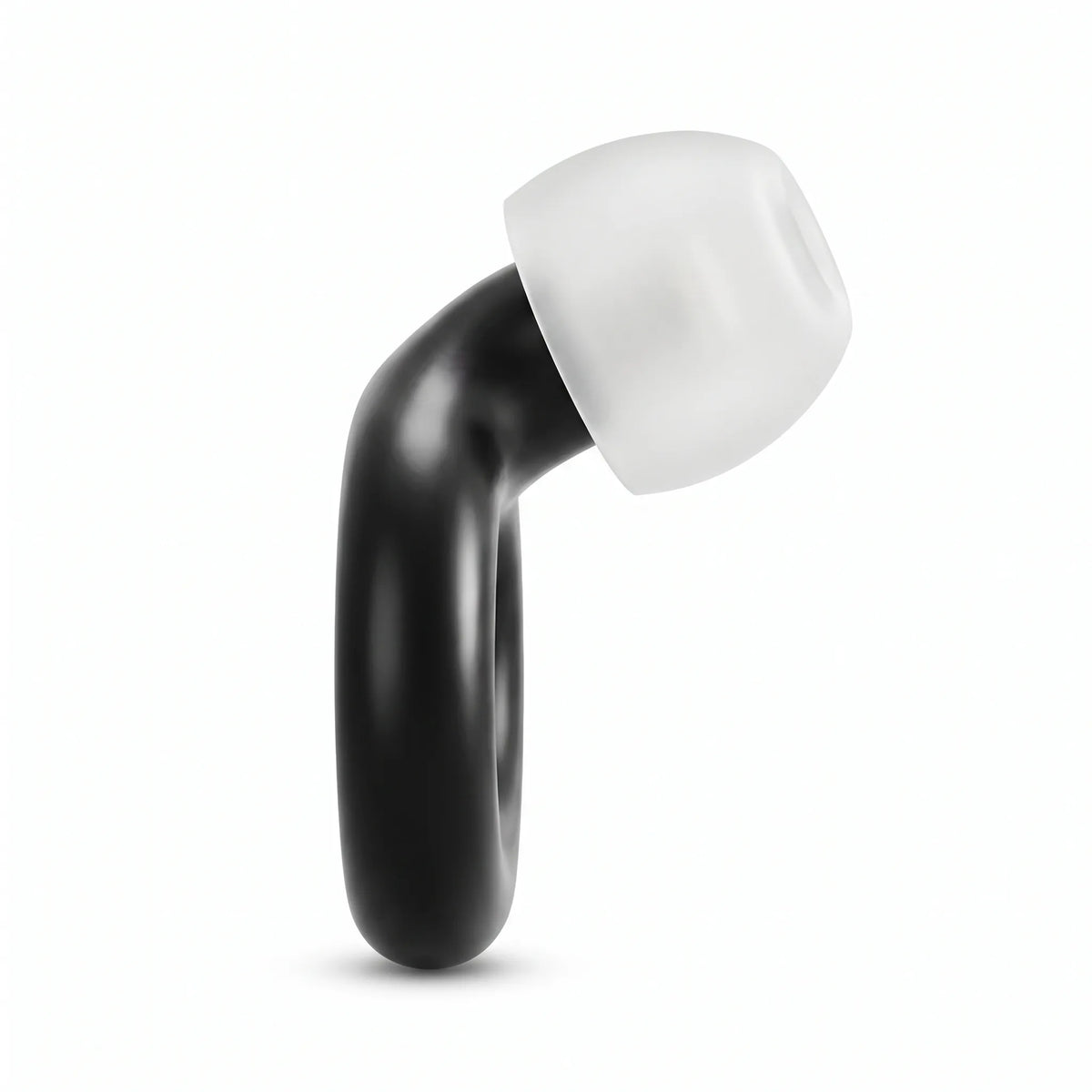 Black | Quiet Silicone Ear Plugs for Sleep & Motorcycling, single side