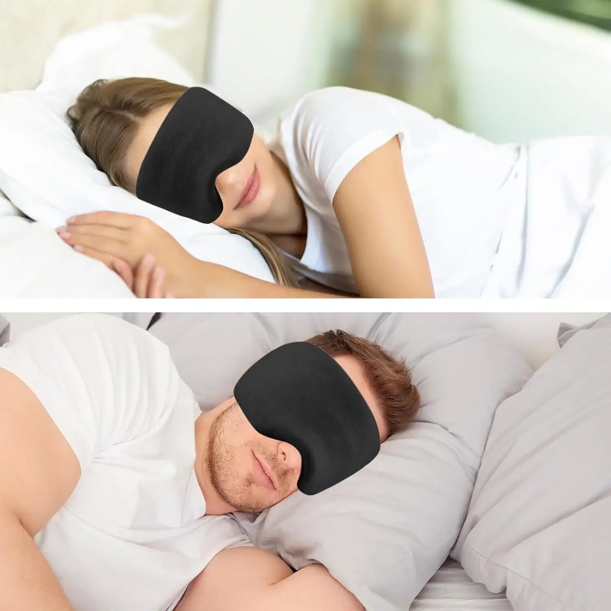 Blackout Sleep Mask & Neck Pillow Travel Set - photo 3