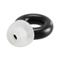 Black | Quiet Silicone Ear Plugs for Sleep & Motorcycling, macro