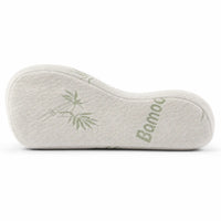 Bamboo Memory Foam Pillow with Zip Cover (50×30 cm), side profile showing the contoured shape