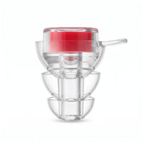 Red | High-Fidelity Concert Ear Plugs with Case, single side