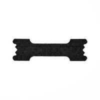 Sports Nasal Strips with Enhanced Adhesion, single strip, top view