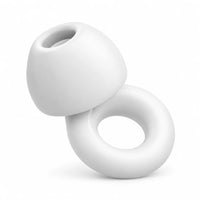 White | Soft Silicone Ear Plugs for Sleeping & Swimming, single