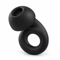 Black | Soft Silicone Ear Plugs for Sleeping & Swimming, single