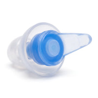 Blue-04 | High-Fidelity Washable Silicone Ear Plugs, macro