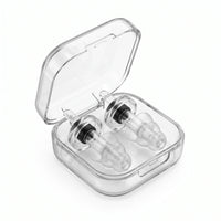 Black | High-Fidelity Concert Ear Plugs with Case, case open