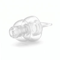 White-05 | High-Fidelity Washable Silicone Ear Plugs, back