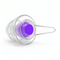 Purple-05 | High-Fidelity Washable Silicone Ear Plugs, front