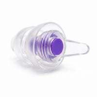 Purple-05 | High-Fidelity Washable Silicone Ear Plugs, macro