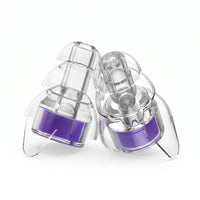 Purple | High-Fidelity Concert Ear Plugs with Case, pair