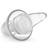 White-04 | High-Fidelity Washable Silicone Ear Plugs, macro