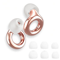 Pink 1 | Quiet Silicone Ear Plugs for Sleep & Motorcycling, set spare tips