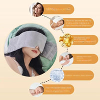 Weighted Sleep Mask Headband — Gentle Pressure, Light Blocking, Soft Velvet