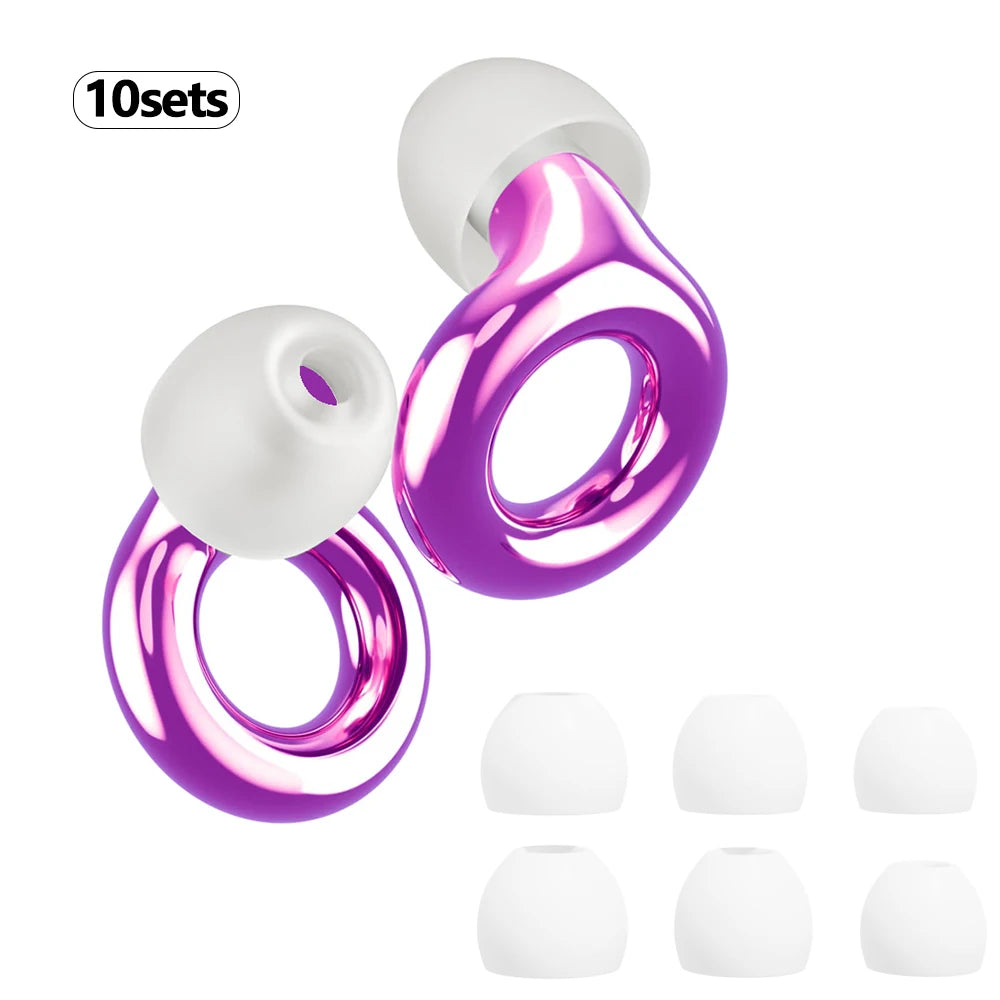 Quiet Silicone Ear Plugs for Sleep, Swimming & - photo 8