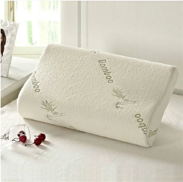Bamboo Memory Foam Pillow with Removable Zip Cover - photo 11