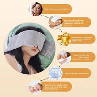 Weighted Sleep Mask Headband — Gentle Pressure, Light Blocking, Soft Velvet