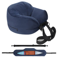 Fillable Velvet Travel Pillow Cover with Storage Bag - photo 15