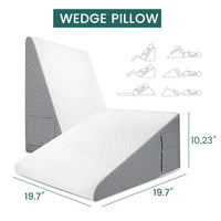 Foam Wedge Pillow for Acid Reflux & Elevated - photo 10