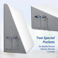 Foam Wedge Pillow for Acid Reflux & Elevated - photo 9