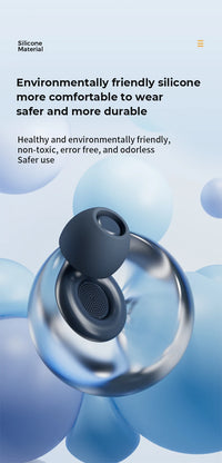 Semi-In-Ear Sleep Earplugs — 25 dB Noise Reduction, Soft Silicone, Reusable