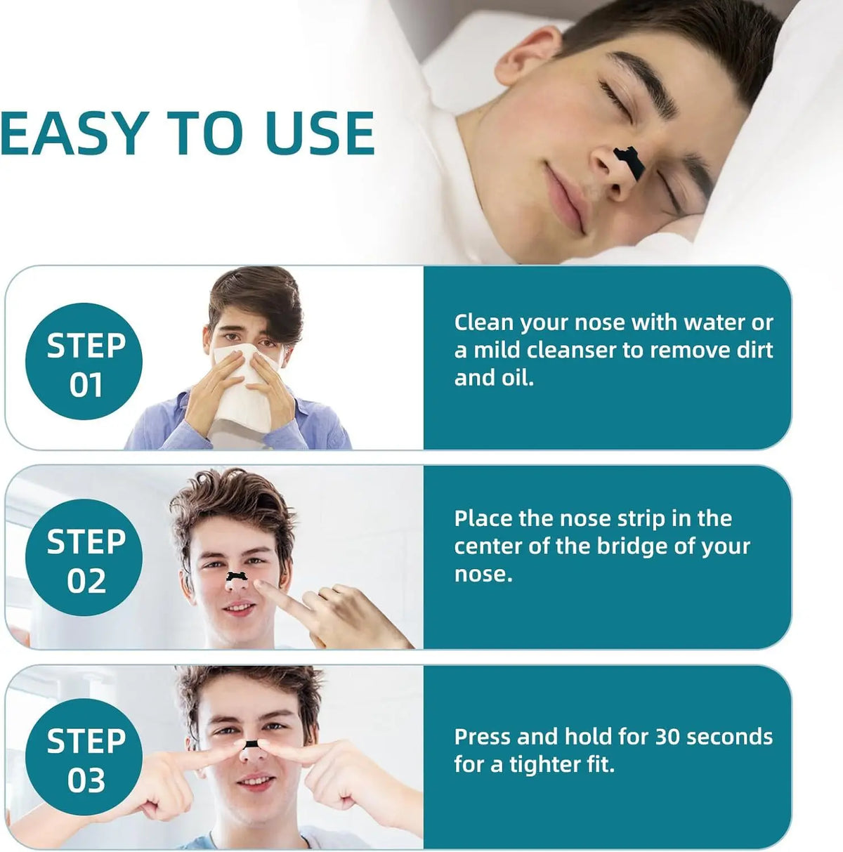 Black Nasal Strips Extra Strength - photo 6