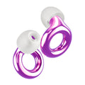 Quiet Silicone Ear Plugs for Sleep, Swimming & Motorcycling — Reusable Noise Filtering