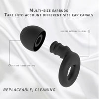 Silicone Ear Plugs for Swimming & Sleeping (4 - photo 3