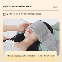 Weighted Sleep Mask Headband — Gentle Pressure, Light Blocking, Soft Velvet
