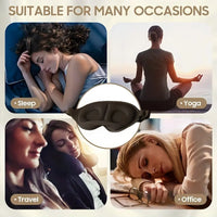3D Sculpted Sleep Mask for Deep Rest - photo 3