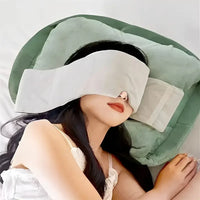 Weighted Sleep Mask Headband — Gentle Pressure, Light Blocking, Soft Velvet