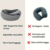 Memory Foam Travel Neck Pillow - photo 5