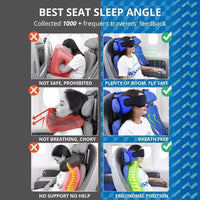 Blackout Sleep Mask & Neck Pillow Travel Set - photo 2