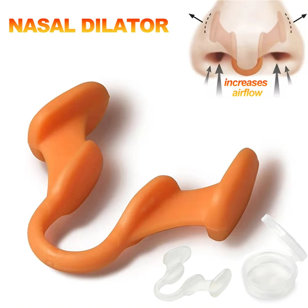 Silicone Nasal Dilator Nose Clip for Snoring Relief - photo 1