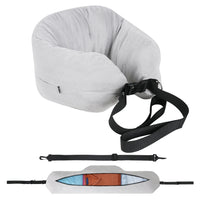 Fillable Velvet Travel Pillow Cover with Storage Bag - photo 16
