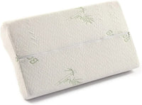 Bamboo Memory Foam Pillow with Removable Zip Cover - photo 12