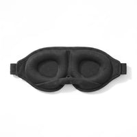 Black | 3D Sculpted Breathable Sleep Mask, inside