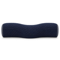 DEEP BLUE | Cervical Contour Memory Foam Pillow, front view