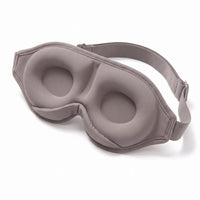Gray | 3D Sculpted Breathable Sleep Mask, inside angle