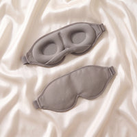Gray | 3D Sculpted Breathable Sleep Mask, flatlay
