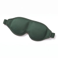Green | 3D Sculpted Breathable Sleep Mask, front