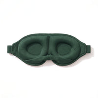 Green | 3D Sculpted Breathable Sleep Mask, inside