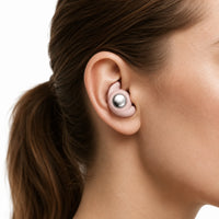 Reusable Silicone Earplugs with Case, Sizes S–XL