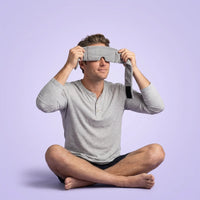 Weighted Velvet Sleep Mask Headband
