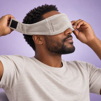 Weighted Velvet Sleep Mask Headband