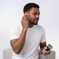 Mini Bluetooth Headphones for Side-Sleeping