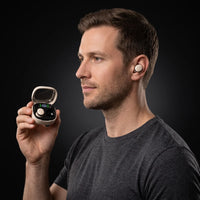 Mini Bluetooth Headphones for Side-Sleeping