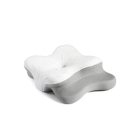 Light Grey | Cooling Memory Foam Pillow (66×40 cm), three-quarter side view