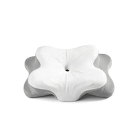 Light Grey | Cooling Memory Foam Pillow (66×40 cm), front view, high angle