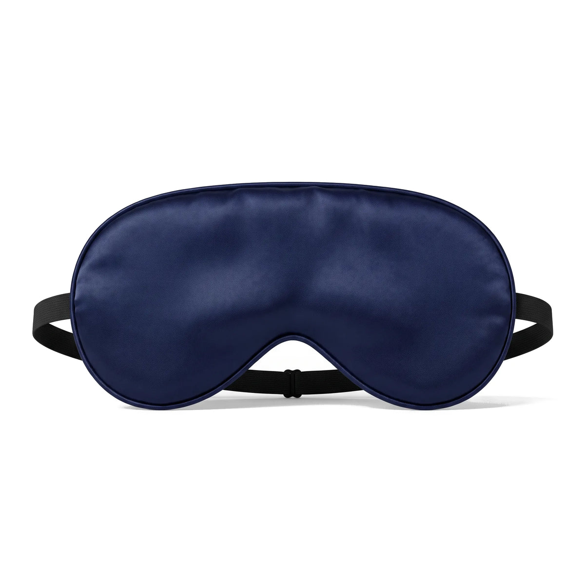 Navy | Soft Silk Blackout Sleep Mask, front