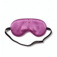 Orchid Purple | Soft Silk Blackout Sleep Mask, flat top